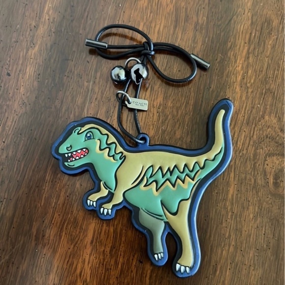 Coach Rexy Leather Tie Charm - Picture 3 of 7